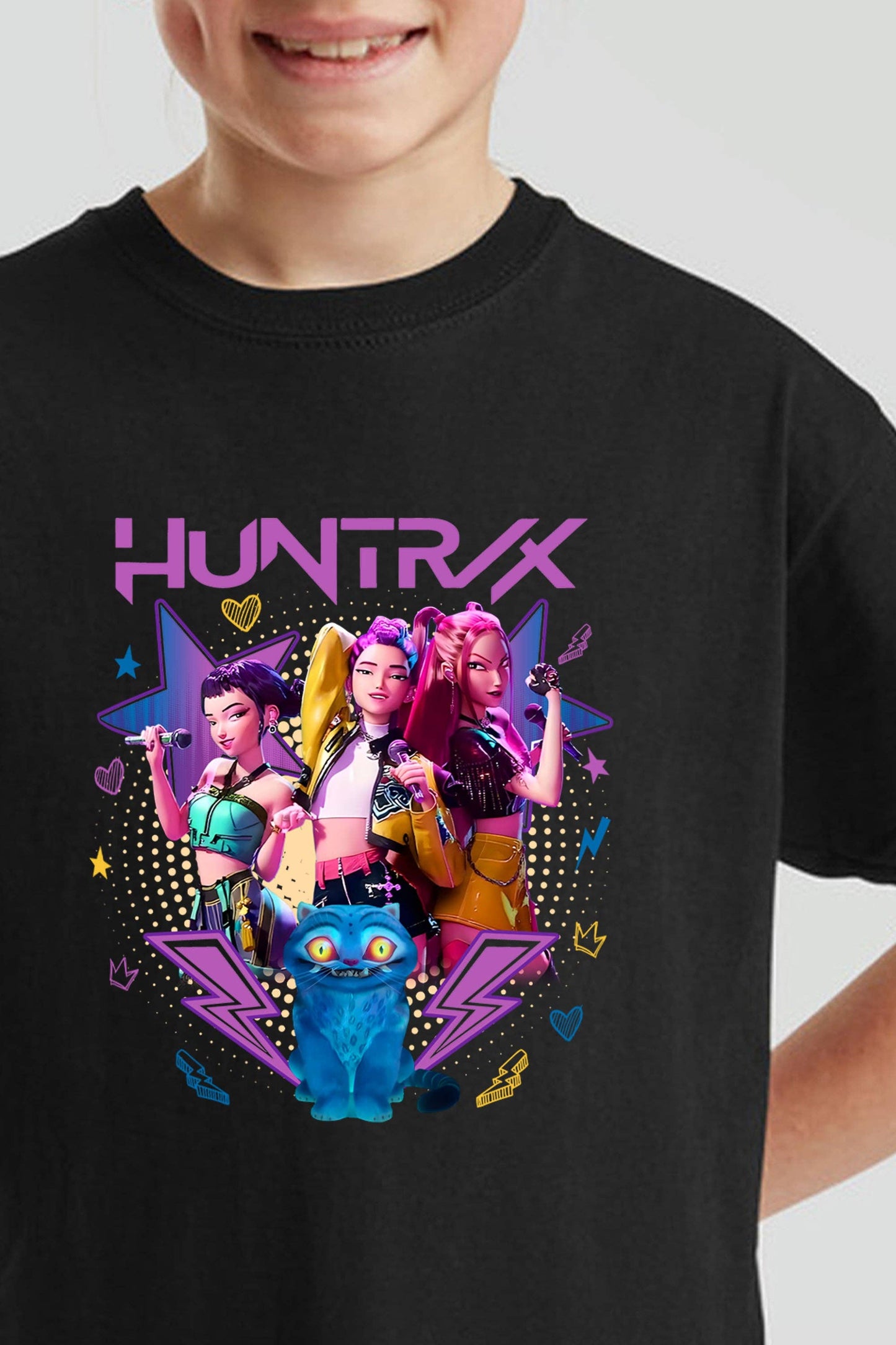 K Pop Huntrix Printed T-Shirt