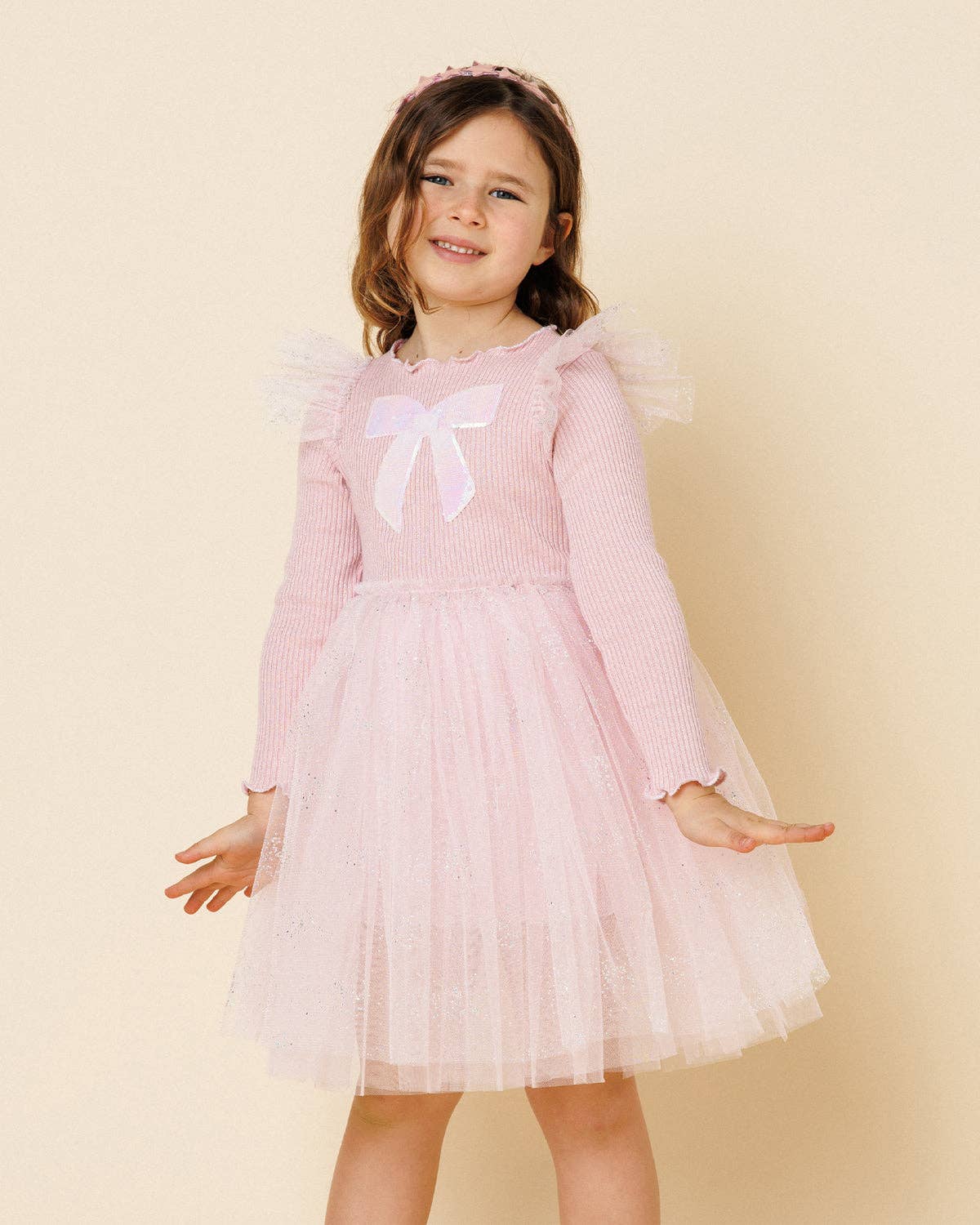 Jewel Bow Tutu Dress