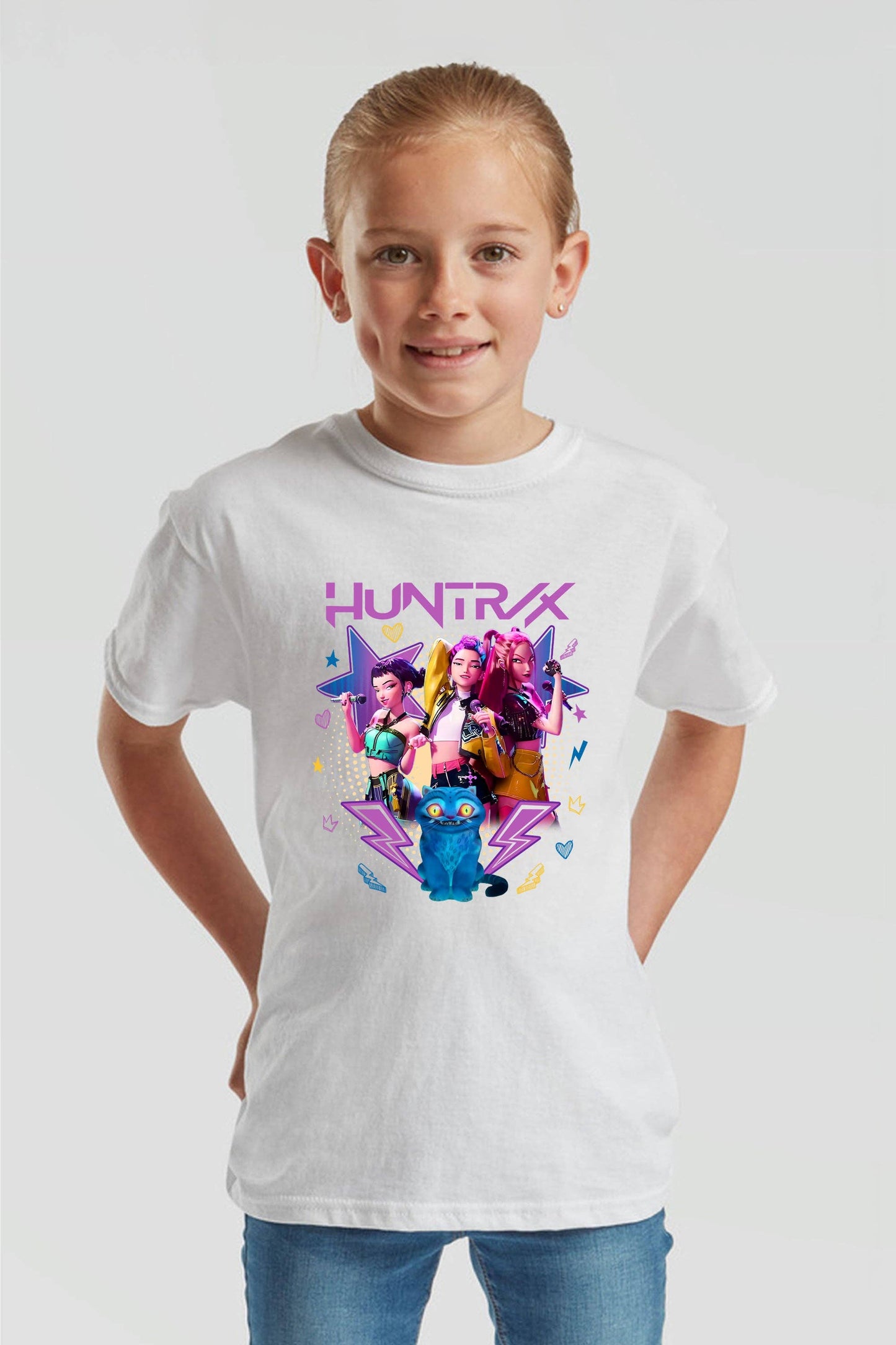 K Pop Huntrix Printed T-Shirt