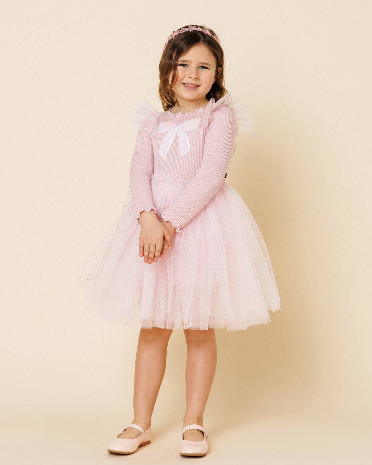 Jewel Bow Tutu Dress