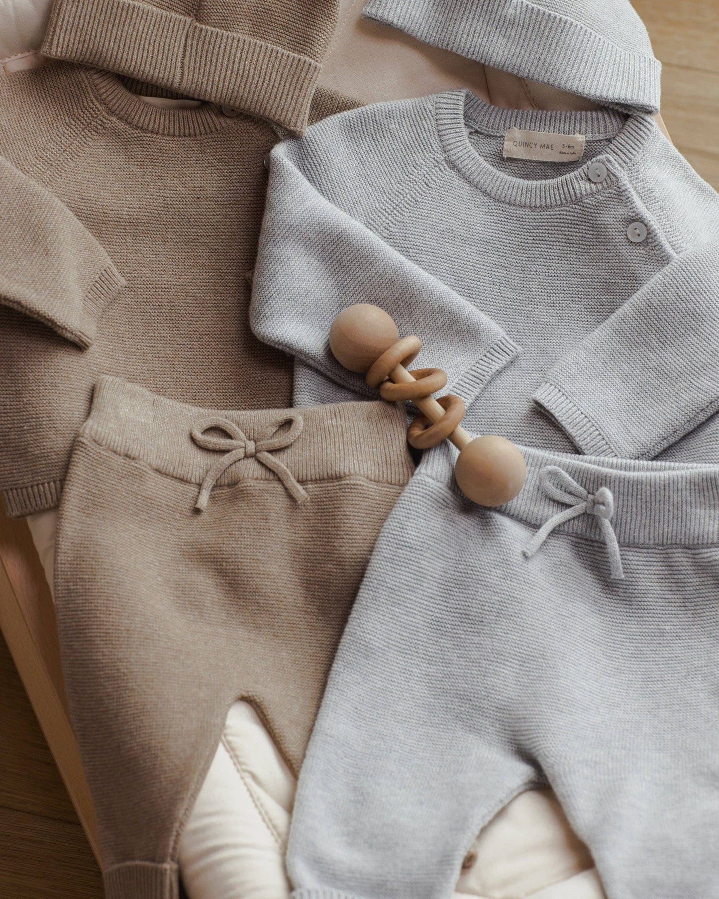 Knit sweater and pant set