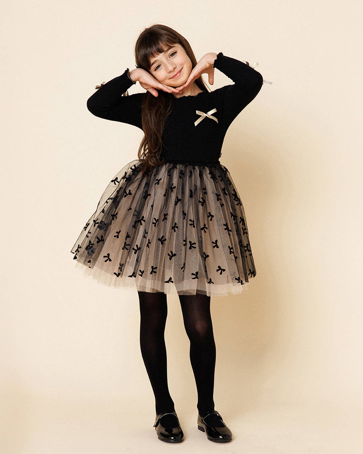 Bow Ribbon Tutu Dress