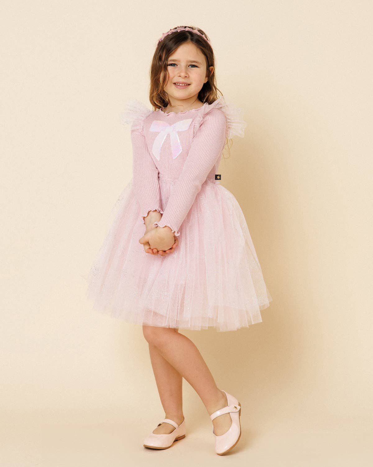 Jewel Bow Tutu Dress