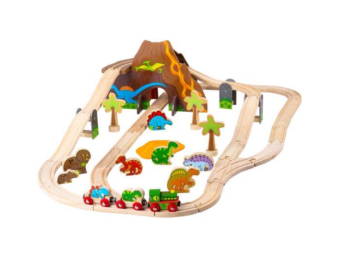 Dinosaur Railway Set